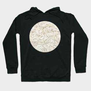 Jasmine Rice Food Photograph Circle Hoodie